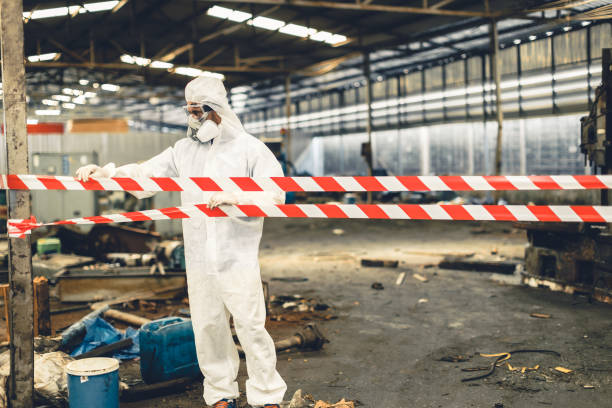 Professional Infectious Disease Decontamination technician working in Elma, WA